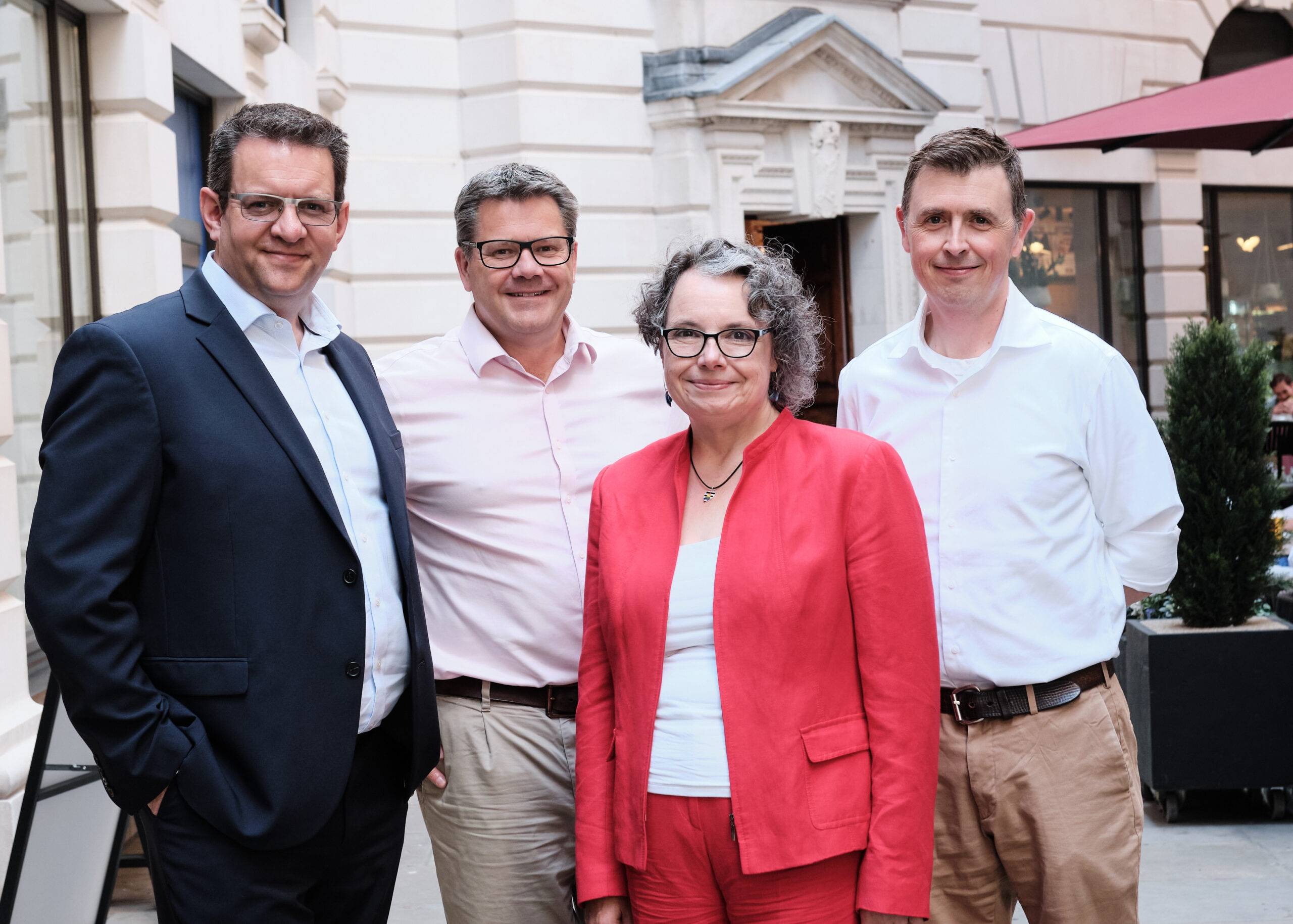 The MIH team - Paul French, Alex Small, Su Butcher, Chris Evett
